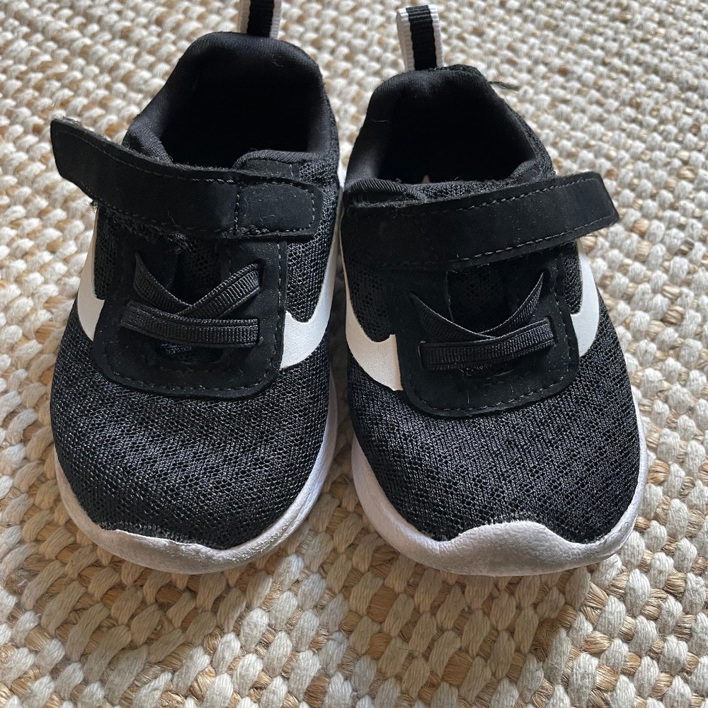 Black Toddler Athletic Sneakers